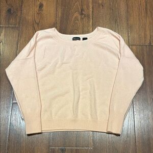Moda International Light Peach Crew Neck Sweater